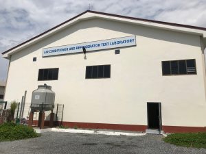 The new Ghana Air Conditioner and Refrigerator Test Laboratory